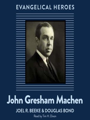 cover image of John Gresham Machen